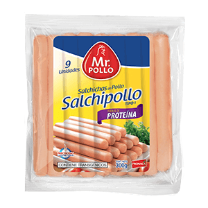Salchipollo 300g 18 mm x 13 cm